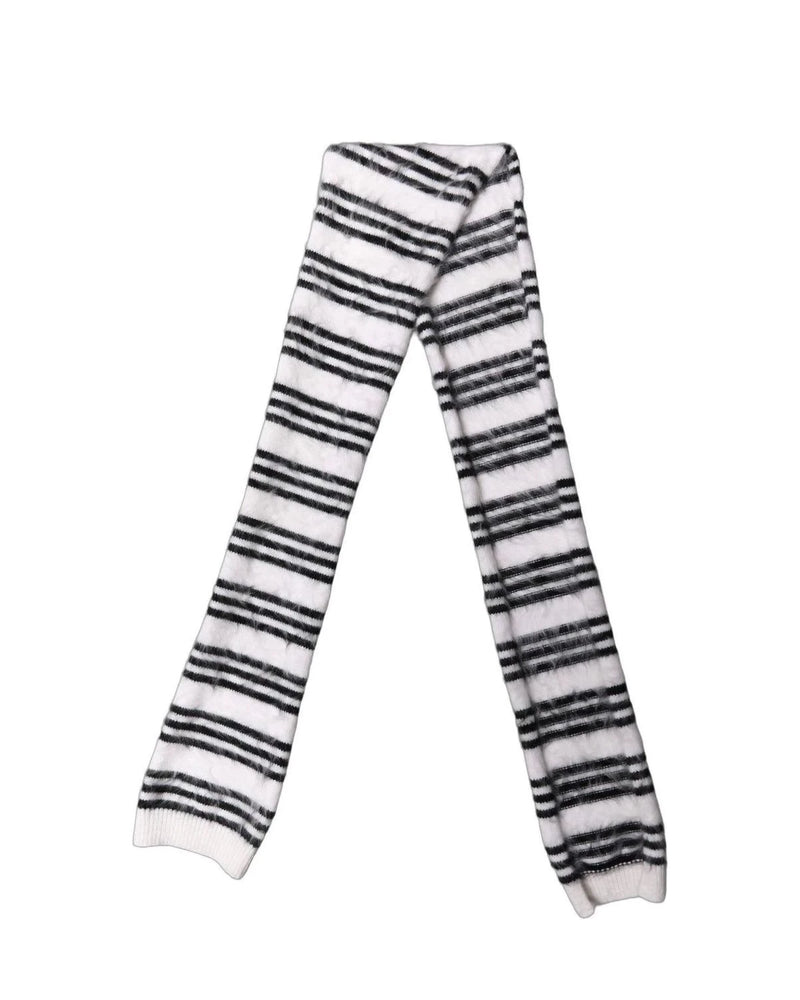 Dolce & Gabbana Scarves & Shawl in white, Angora — view 2