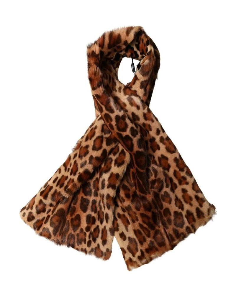 Dolce & Gabbana Scarves & Shawl in brown, Goat Hair
