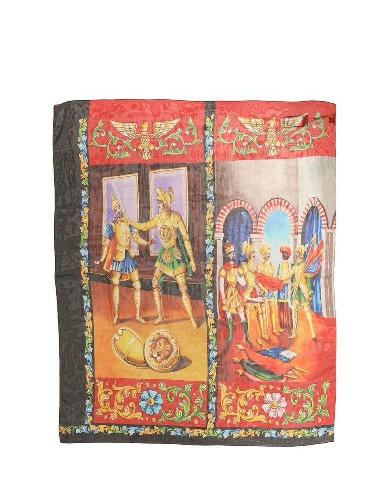Dolce & Gabbana Scarves & Shawl in multicolor, Silk — view 2