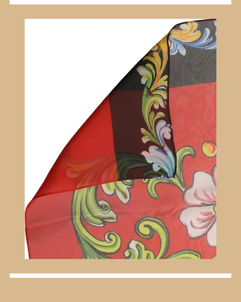 Dolce & Gabbana Scarves & Shawl in multicolor, Silk — view 3