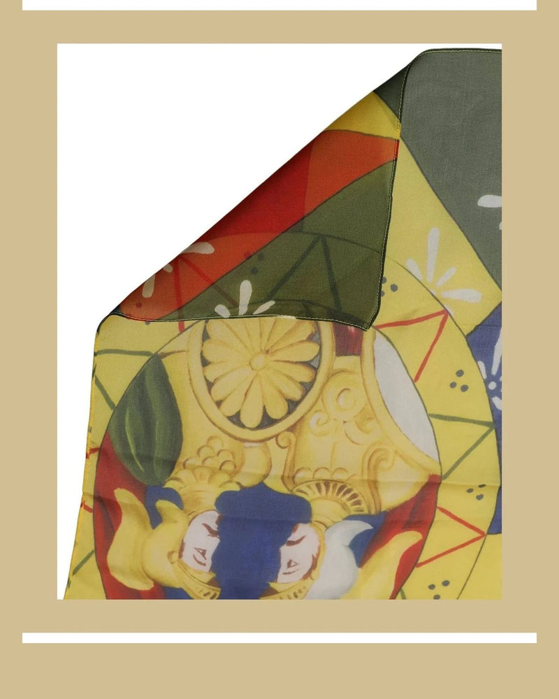 Dolce & Gabbana Scarves & Shawl in multicolor, Silk — view 3