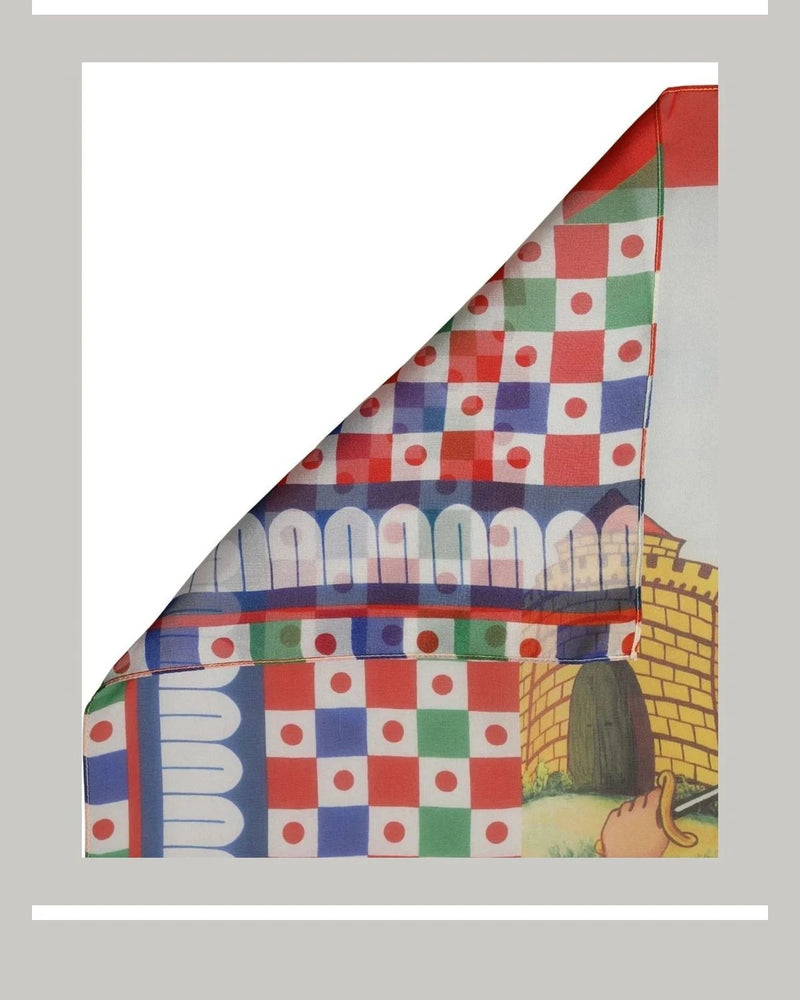 Dolce & Gabbana Scarves & Shawl in multicolor, Silk — view 3
