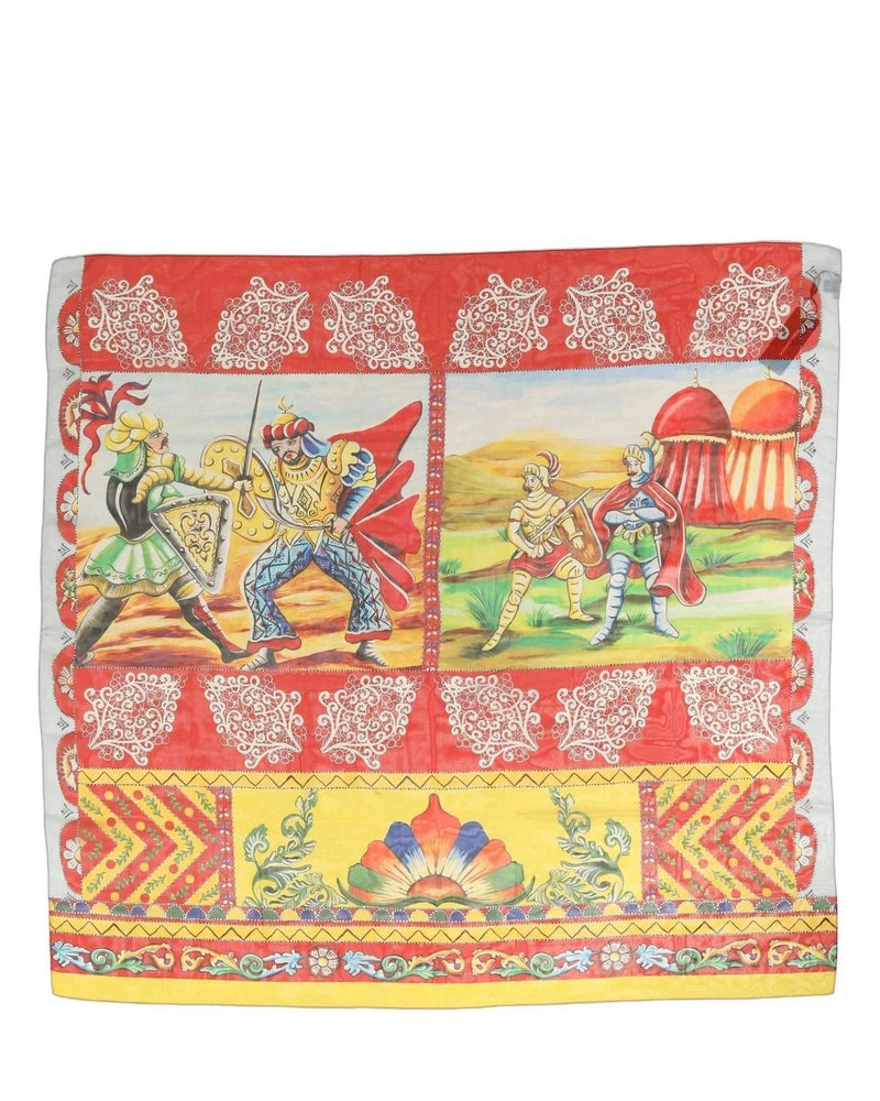 Dolce & Gabbana Scarves & Shawl in multicolor, Silk — view 2