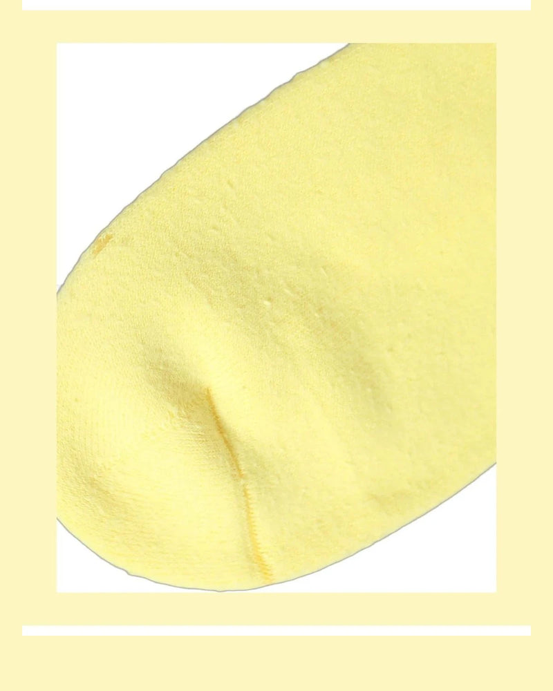 Dolce & Gabbana Crew Sock in yellow, Cotton — view 3