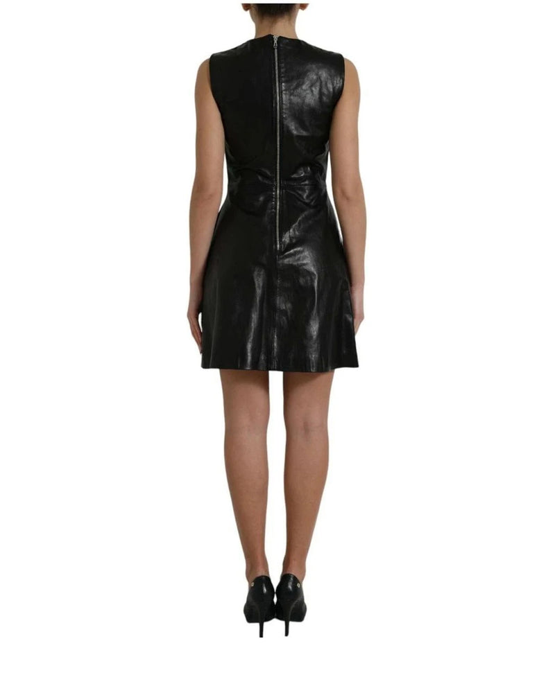 Red Valentino Dresse in black, Nylon Cotton — view 3