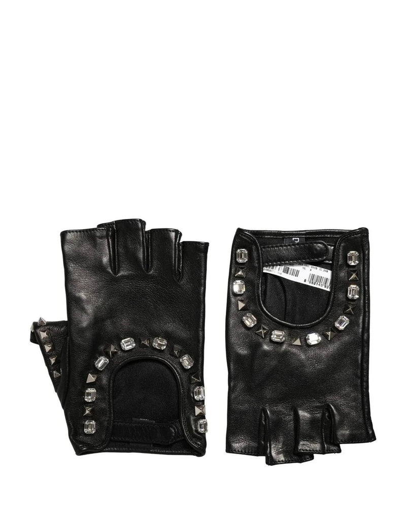 Dolce & Gabbana Gloves & Mitten in black, Genuine Leather