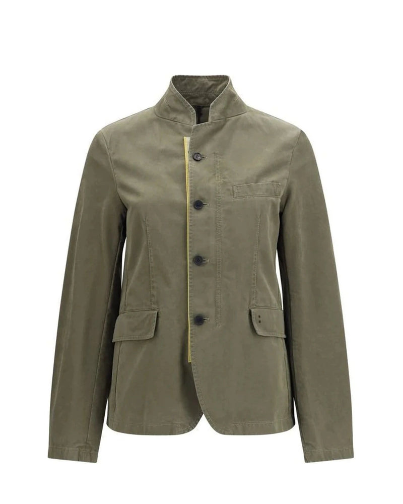 Fendi Bolero Jacket in green, Cotton