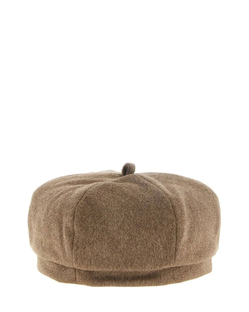 Jacquemus Beret in brown, Virgin Wool — view 3