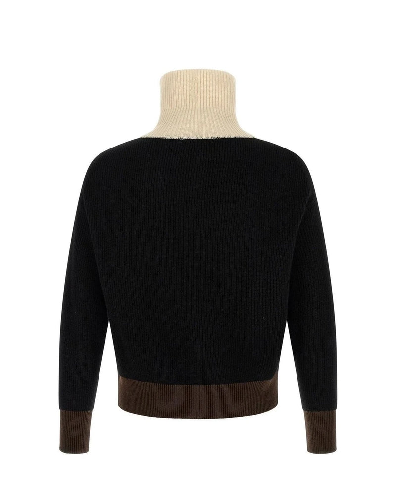 Kiton Sweater in black, Cashmere — view 2