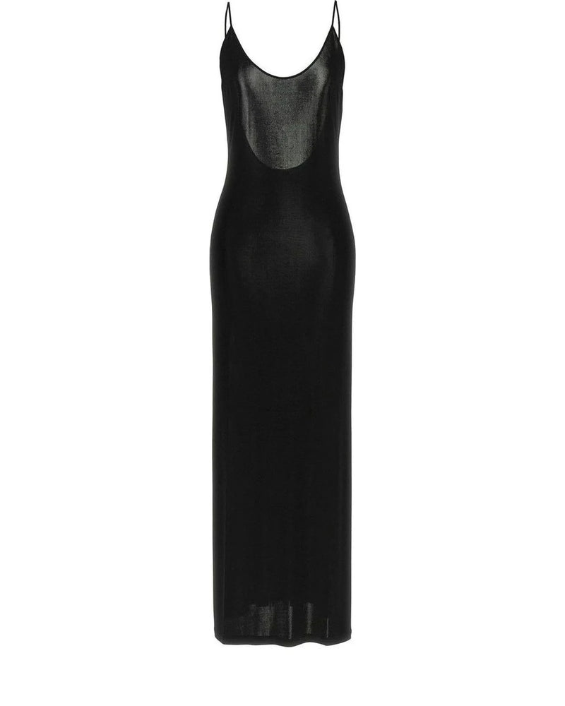 Saint Laurent Dresse in black, Viscose