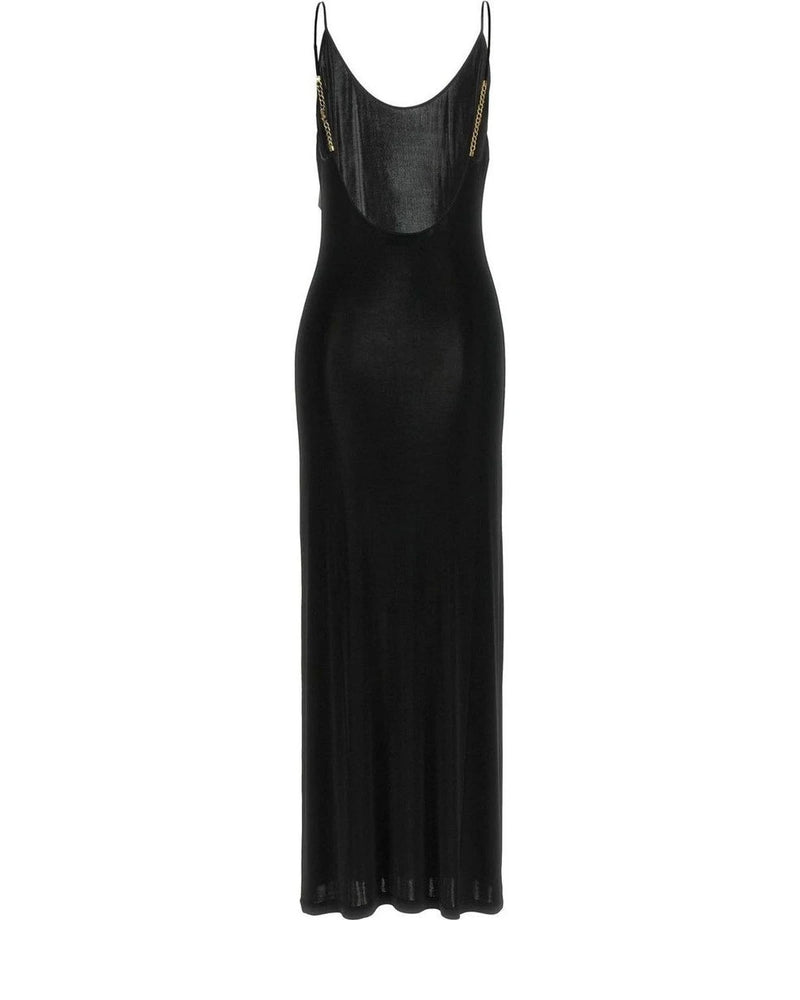 Saint Laurent Dresse in black, Viscose — view 2