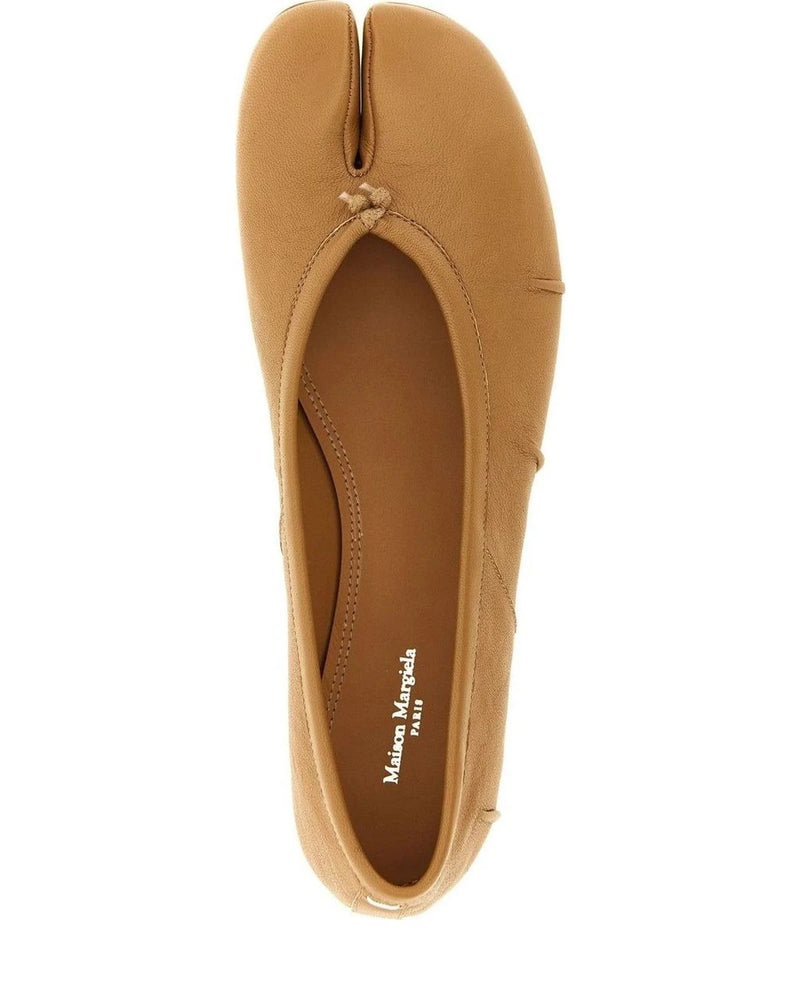 Maison Margiela Ballet Flats in beige, Lamb Leather — view 4