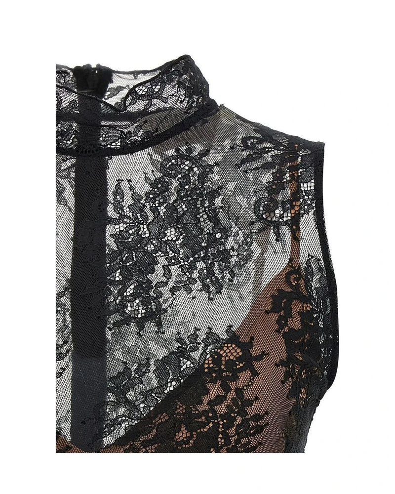 Giuseppe Di Morabito Dresse in black, Polyester — view 3