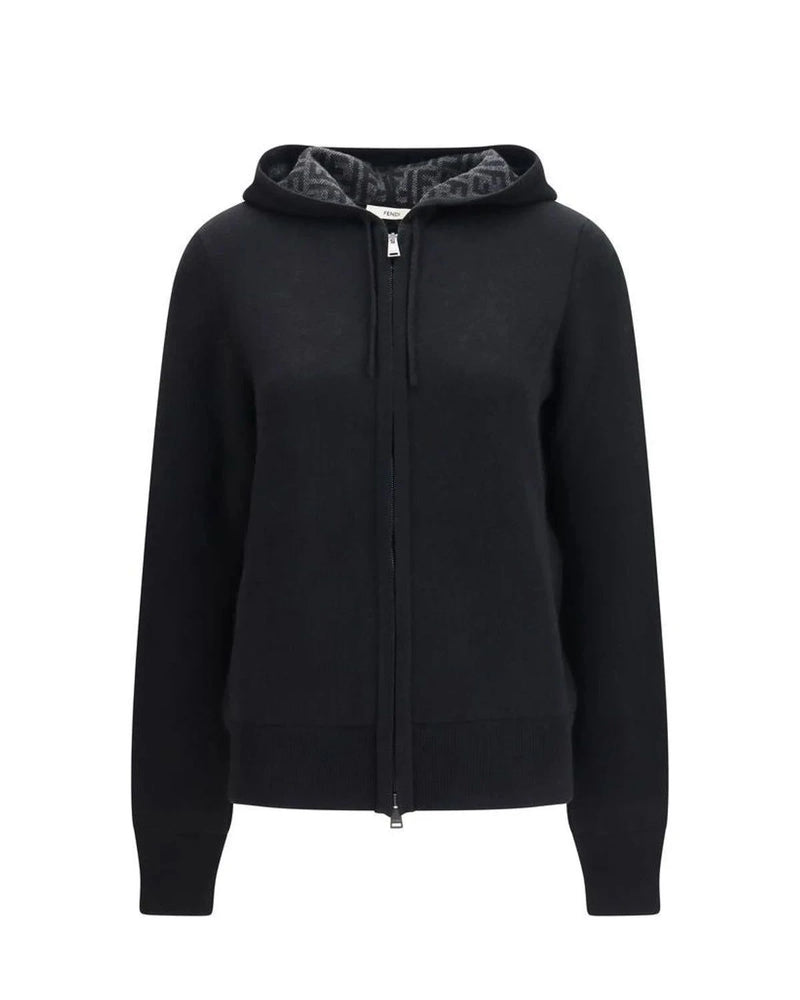 Fendi Hoodie in black, Kashmir