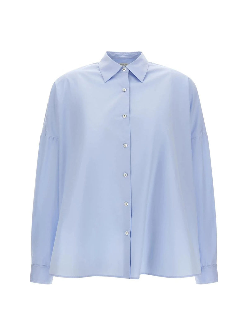 Dries Van Noten Dress Shirt in blue, Cotton