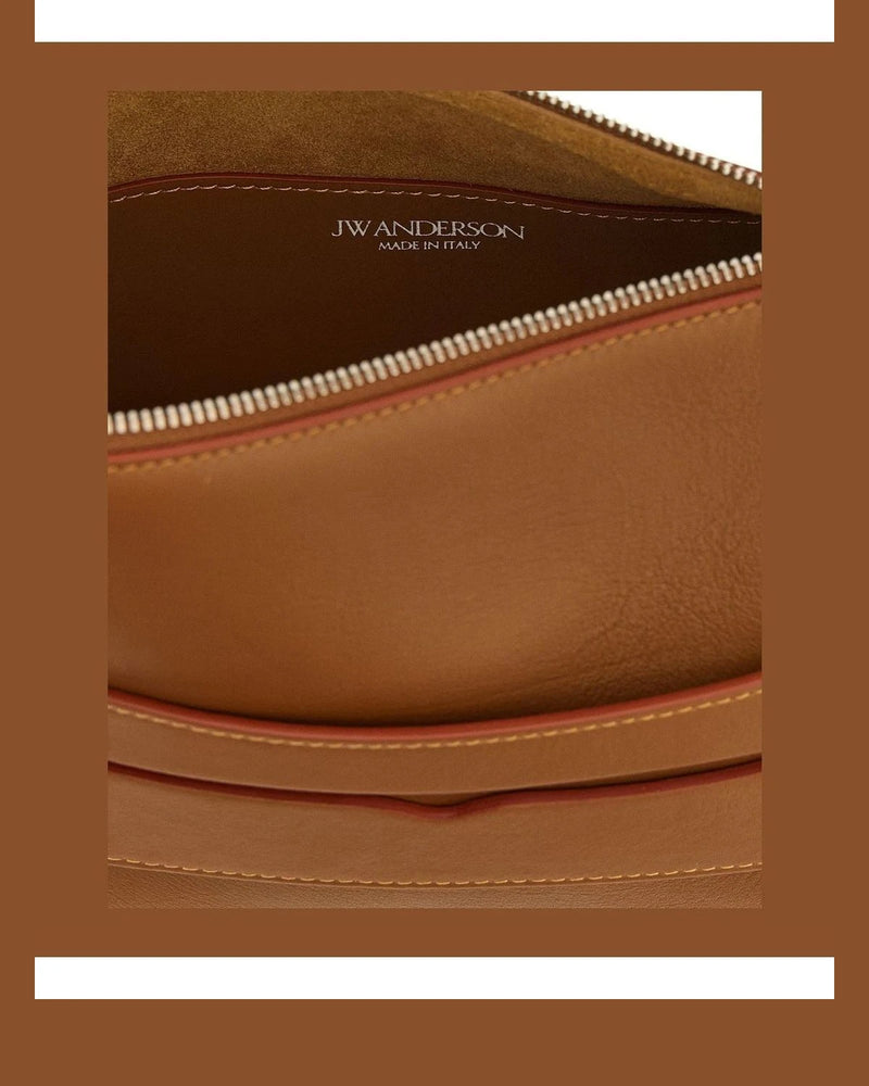 J.W.Anderson Shoulder Bag in brown, Calfskin Leather — view 4