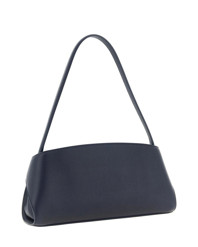Ferragamo Shoulder Bag in blue, Calfskin Leather — view 2
