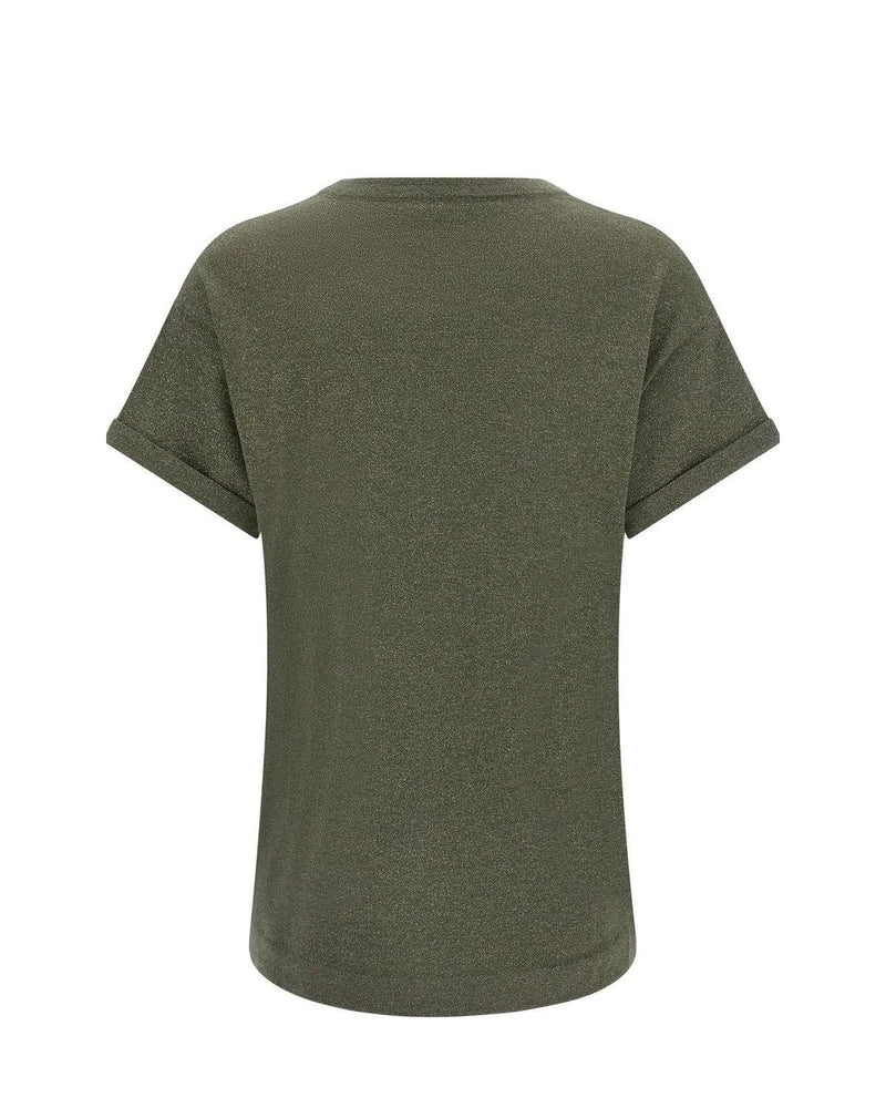 Brunello Cucinelli T-Shirt in green — view 2