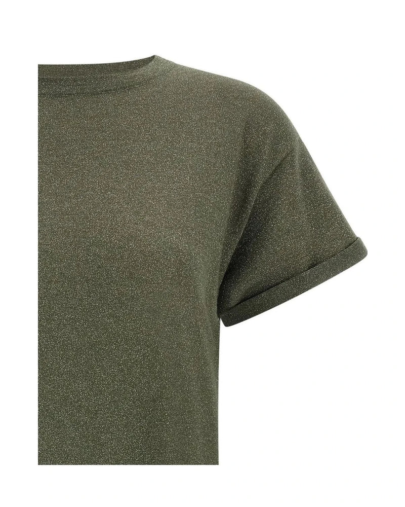 Brunello Cucinelli T-Shirt in green — view 3