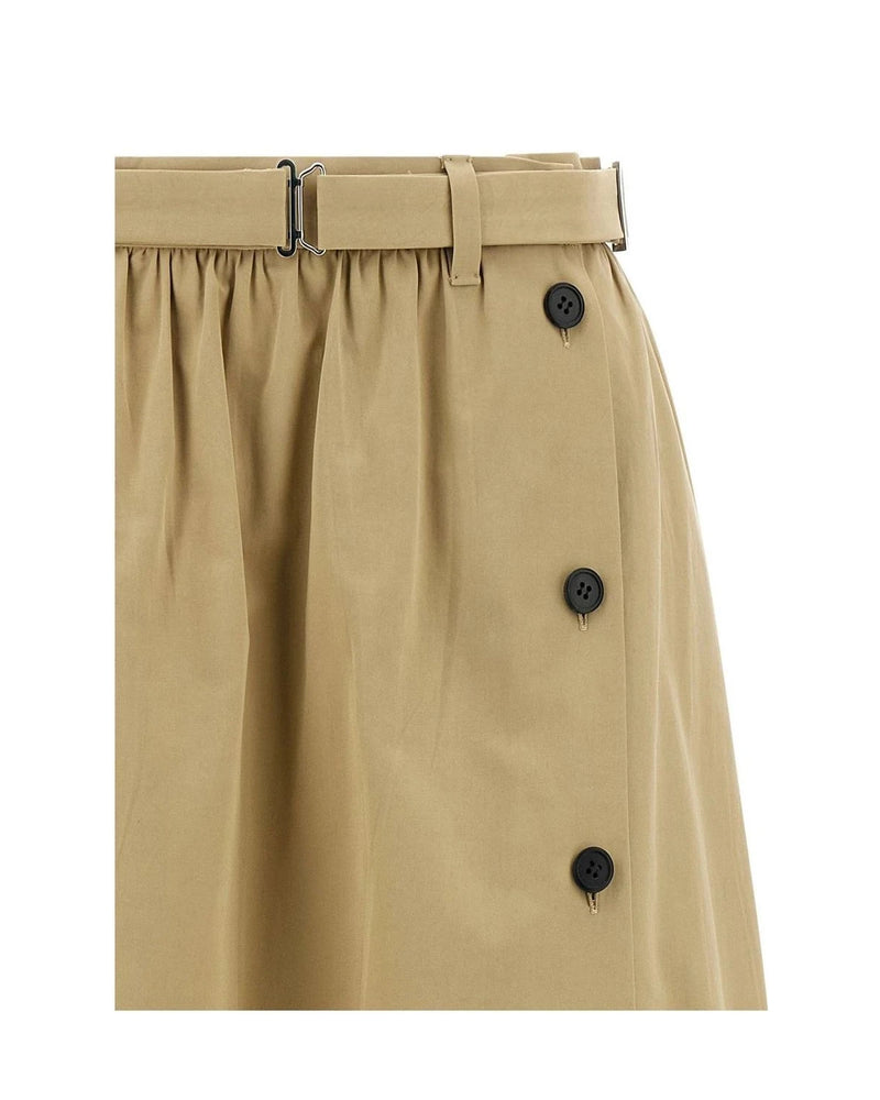 Prada Skirt in beige, Cotton — view 4