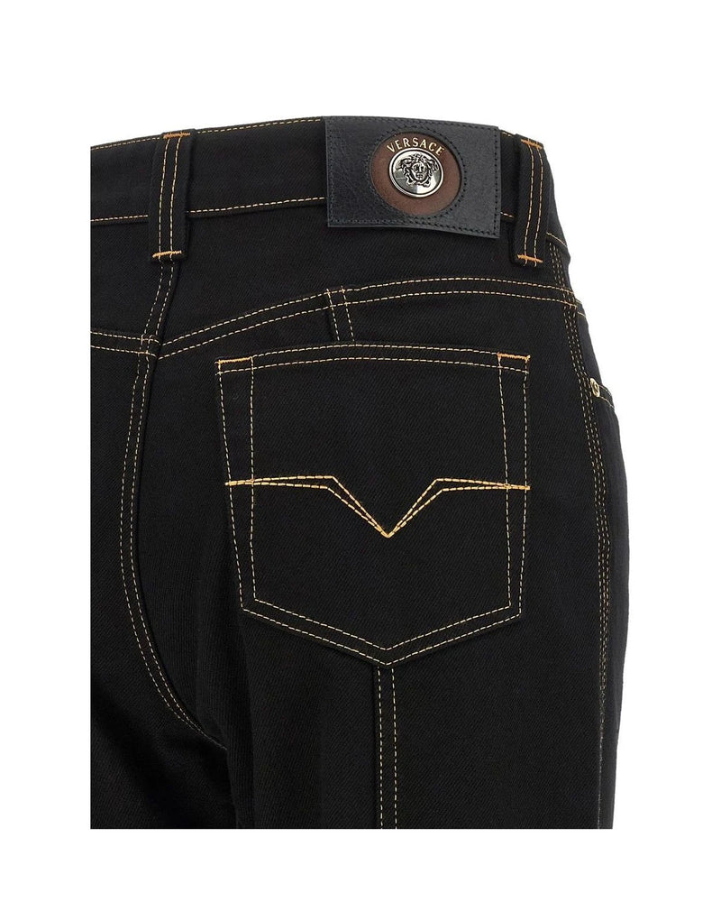 Versace Jean in black, Cotton — view 4