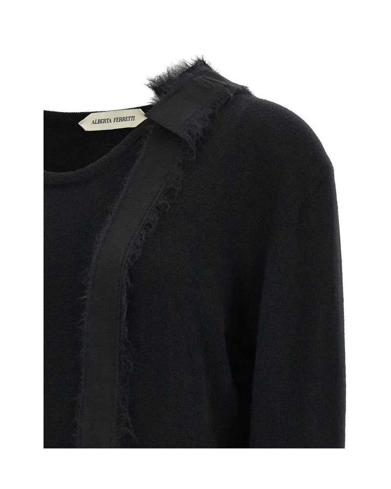 Alberta Ferretti Sweater in black, Cashmere — view 4