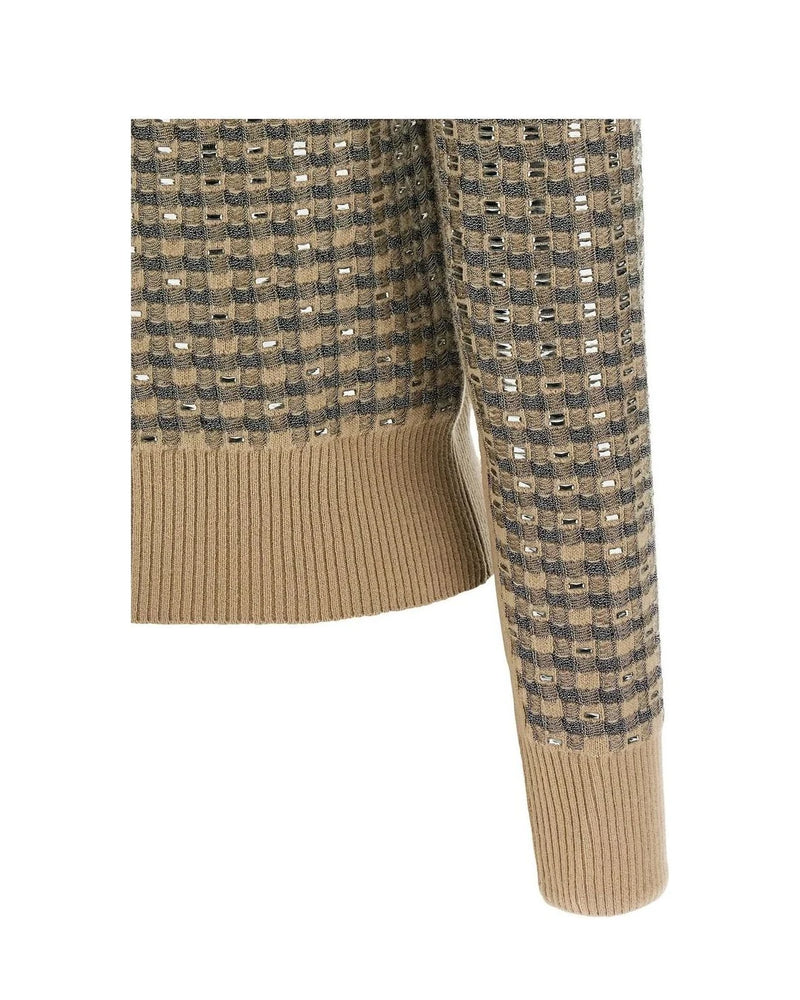 Ermanno Scervino Cardigan in beige — view 4