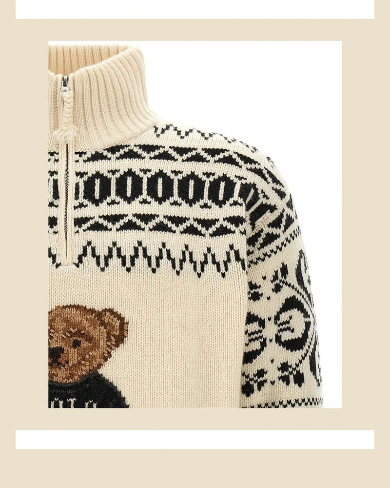 Polo Ralph Lauren Sweater in beige, Wool — view 3