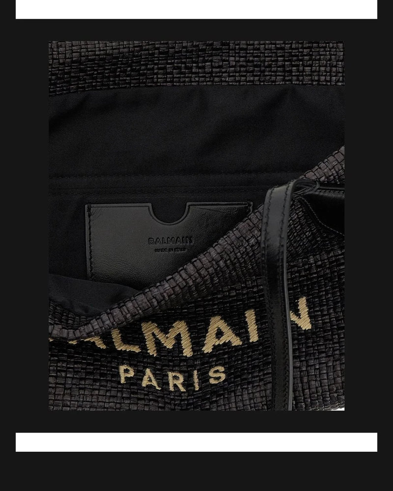 Balmain Tote Bag in black, Polyamide — view 4