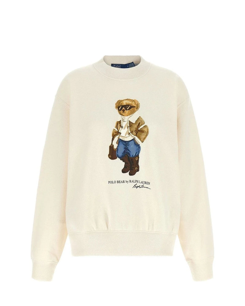 Polo Ralph Lauren Sweatshirt in white, Cotton