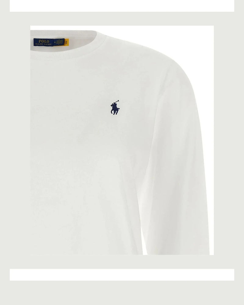 Polo Ralph Lauren T-Shirt in white, Cotton — view 3