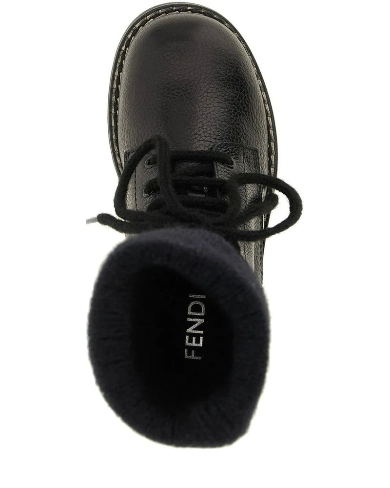 Fendi Boots in black, Calfskin Leather — view 4