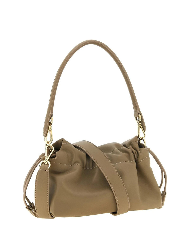 Fendi Hobo Bag in beige, Lamb Leather — view 2