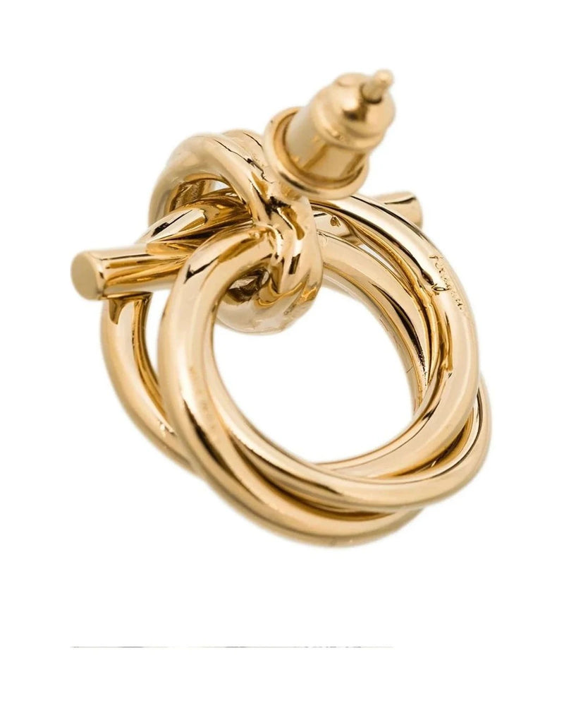 Ferragamo Earring in gold, Brass — view 2