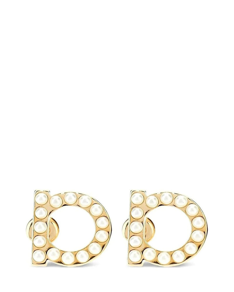 Ferragamo Earring in gold, Brass