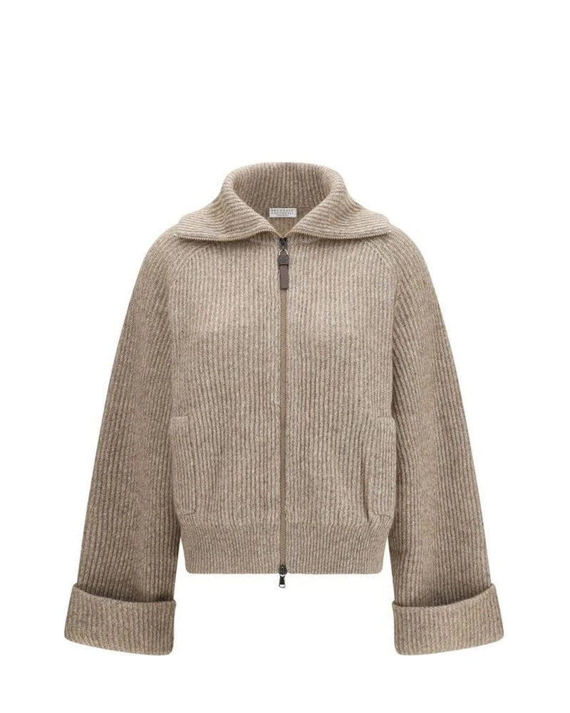 Brunello Cucinelli Sweater in beige, Kashmir