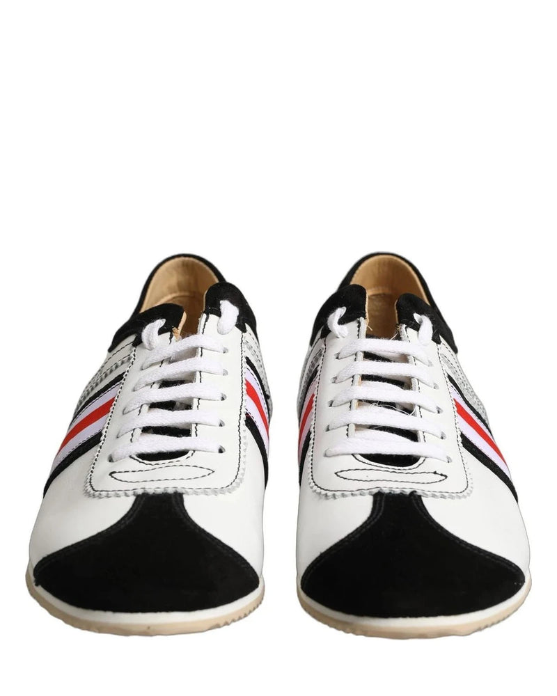 Dolce & Gabbana Sneakers in white, Leather — view 3