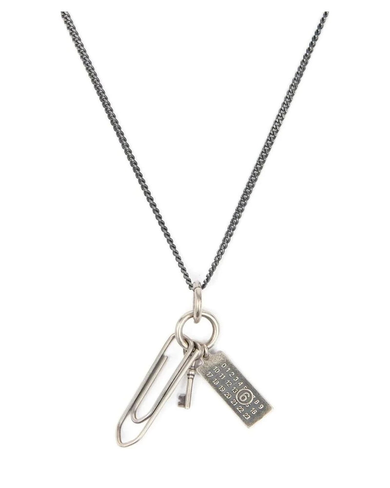 MM6 Maison Margiela Necklace in silver, Brass — view 2