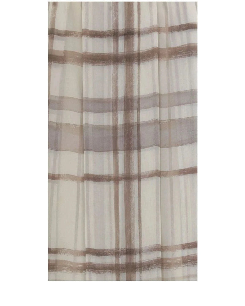 Brunello Cucinelli Skirt in beige, Silk — view 3