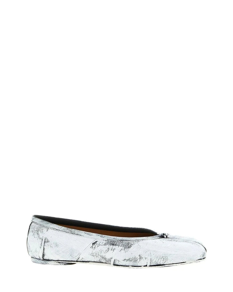 Maison Margiela Ballet Flats in white