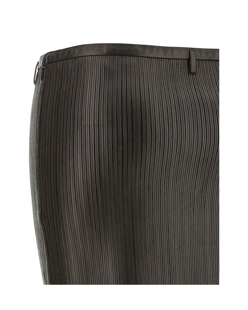 Tom Ford Skirt in brown, Lamb Leather — view 4
