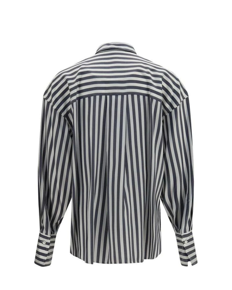 Brunello Cucinelli Dress Shirt in multicolor, Silk — view 2