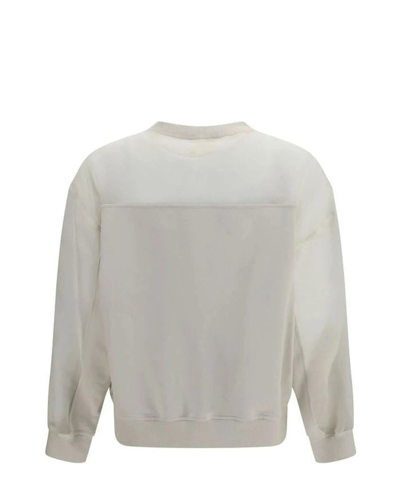 Brunello Cucinelli Sweatshirt in white, Cotton — view 2