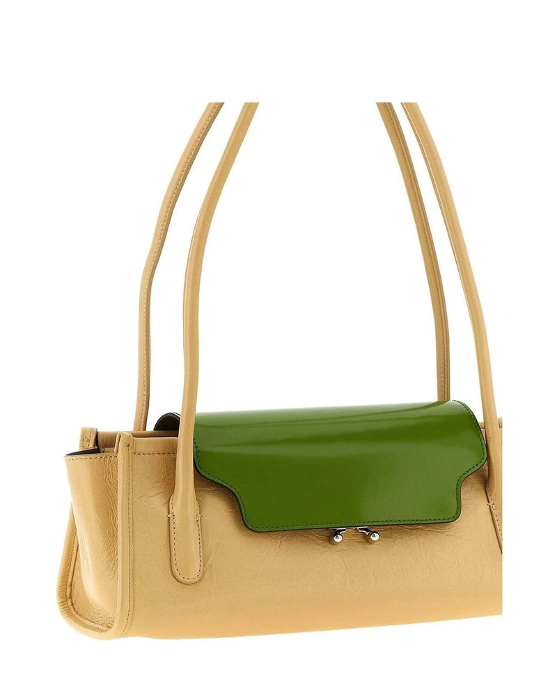 Marni Shoulder Bag in multicolor, Calfskin Leather — view 3