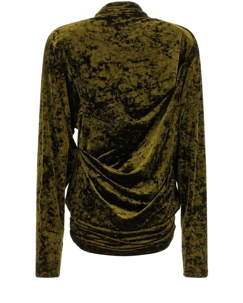 Entire Studios Dresse in green, Polyester — view 2