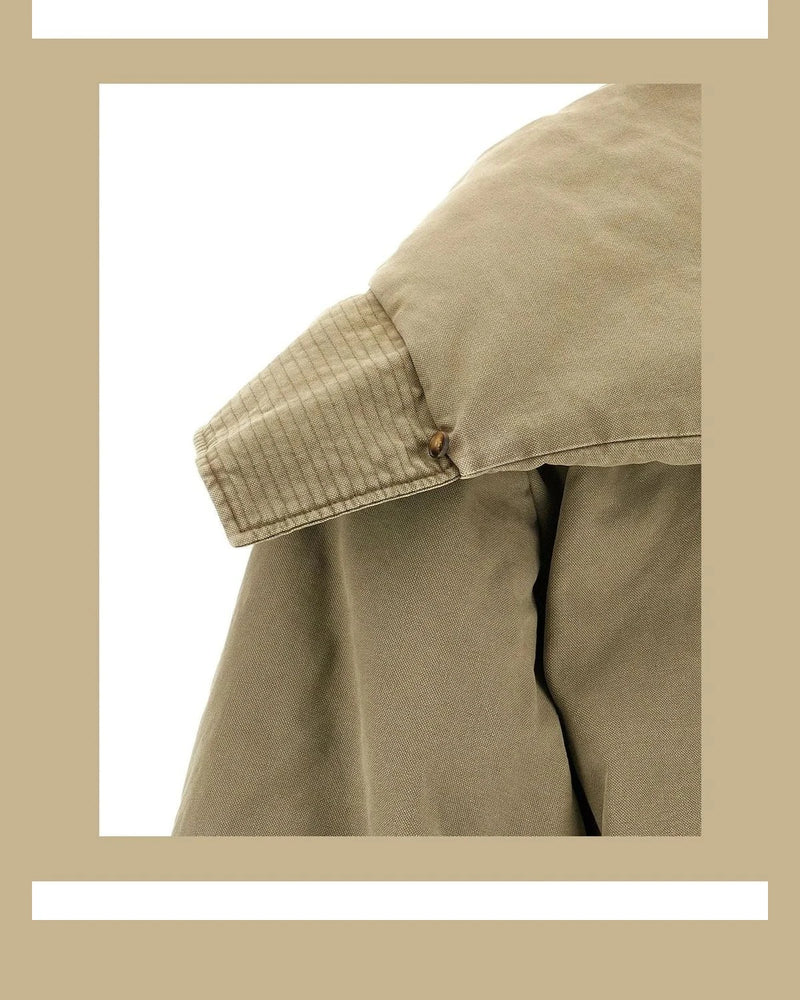 Entire Studios Bomber Jacket in beige, Cotton — view 5