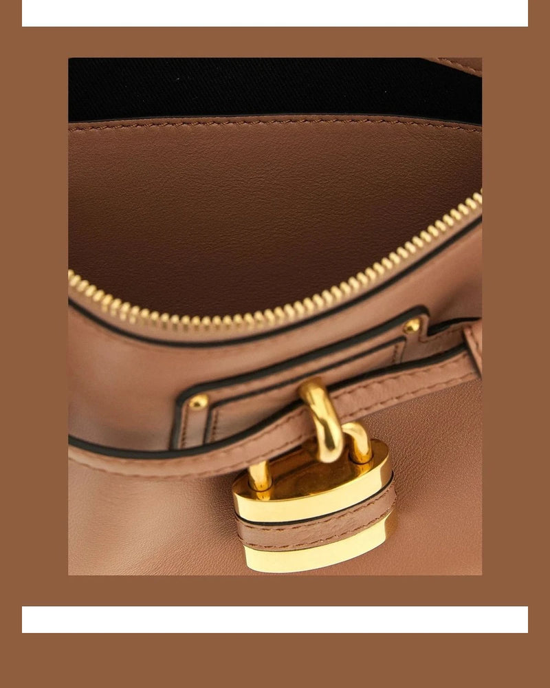 Chloé Shoulder Bag in pink, Lamb Leather — view 4