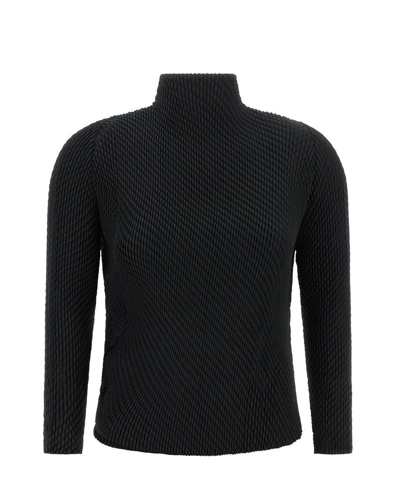 Issey Miyake Blouse in black, Polyester