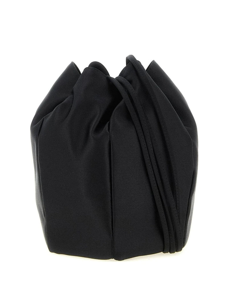 Prada Bucket Bag in black, Viscose — view 2