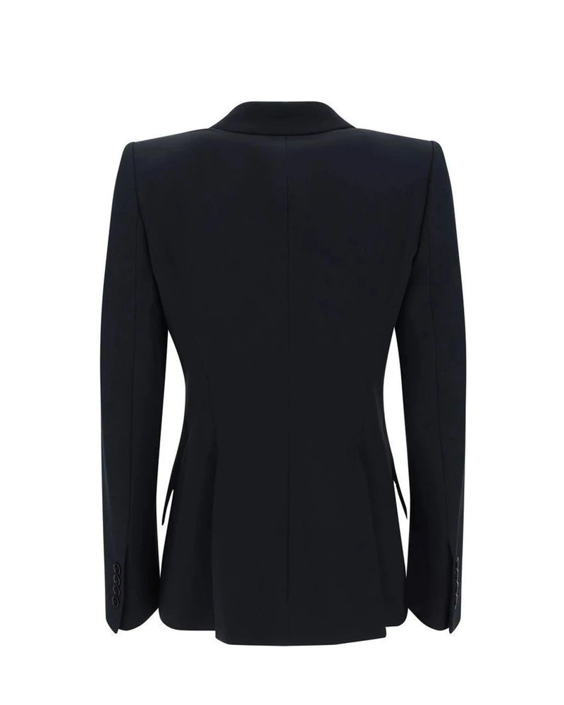 Alexander McQueen Blazer in black, Acetate — view 2